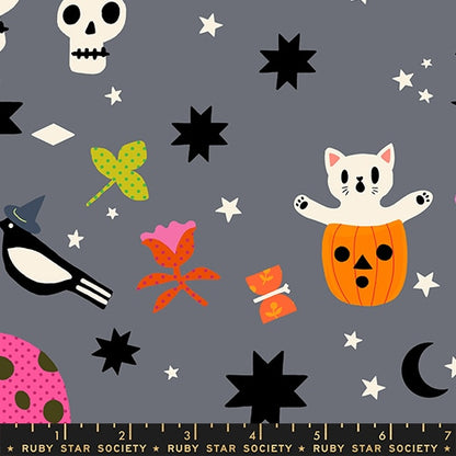 Halloween Fable Cloud - Boo Valley by Ruby Star Society - Half Yard Fabric (Preorder)