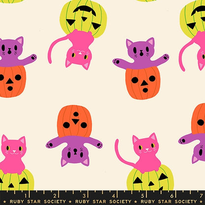 Boo To You Natural - Boo Valley by Ruby Star Society - Half Yard Fabric (Preorder)