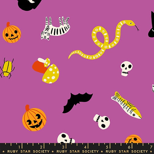 My Favorite Things Witchy - Boo Valley by Ruby Star Society - Half Yard Fabric (Preorder)