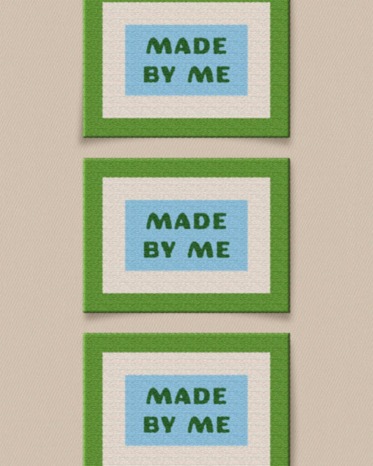 Made By Me Large Garment Labels: Set of 6