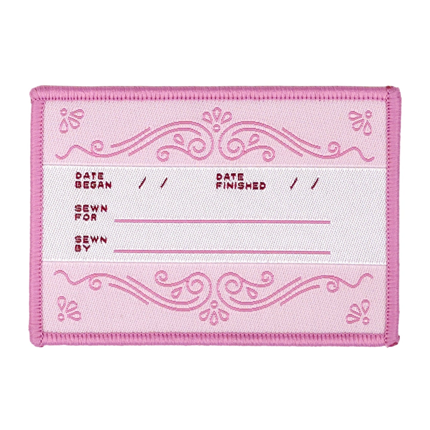Market Days - Light Pink - Iron-On Label