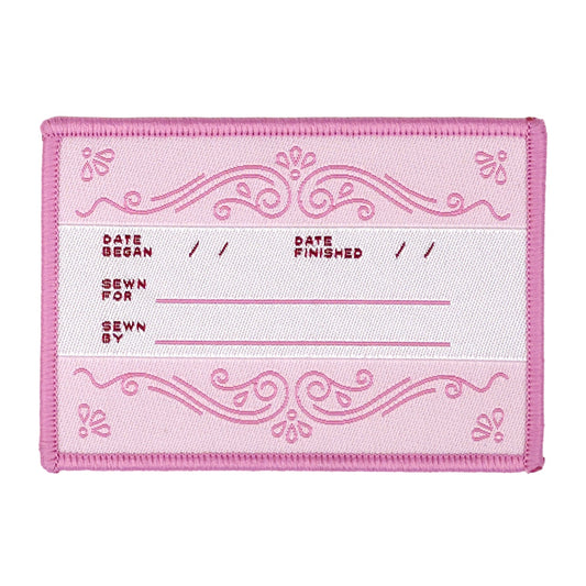 Market Days - Light Pink - Iron-On Label