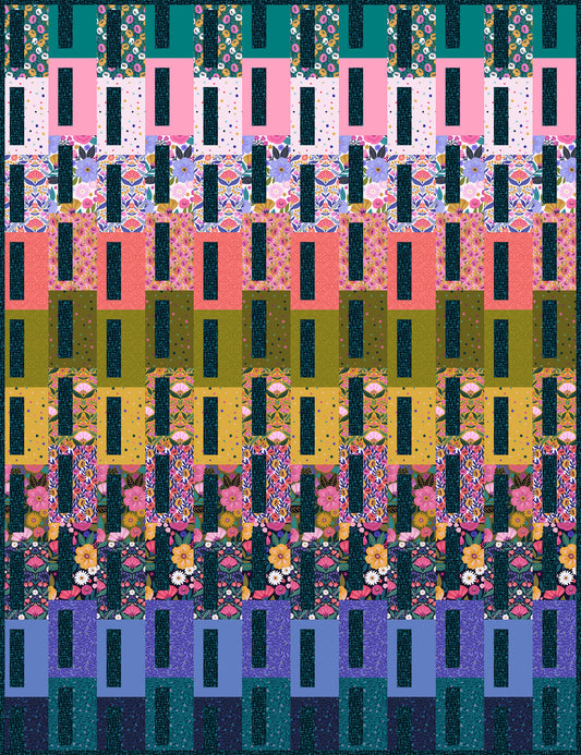 City Limits Quilt Kit - Dayspring - Fabric Only