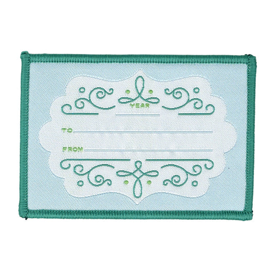 Market Days - Blue - Iron-On Label