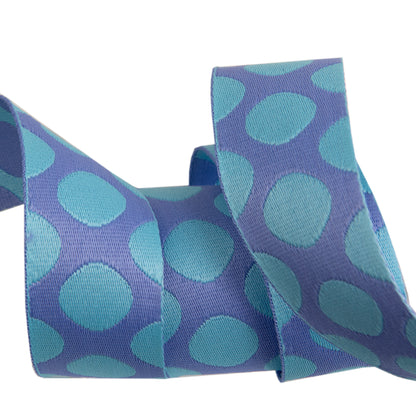 Down to Earth - Dot WEBBING in Blurple - 1-1/2" width - by Tula Pink - One Yard (Preorder)