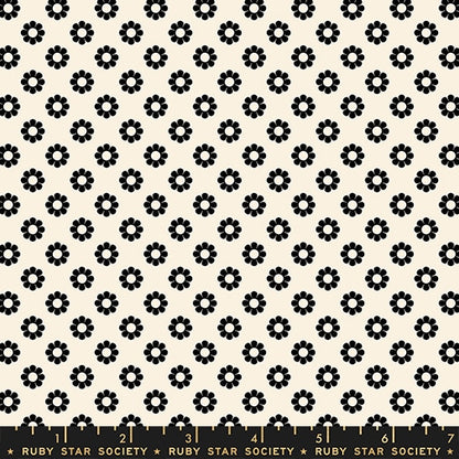 Daisy Days - Daisy Black On Natural - by Ruby Star Society (Preorder)