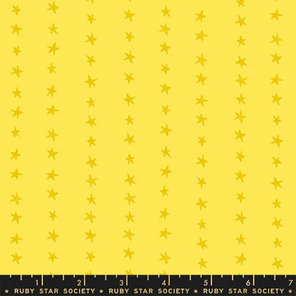 Daisy Days - Starry Stripe in Chrome Yellow - by Ruby Star Society (Preorder)