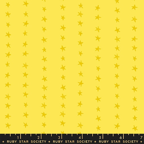 Daisy Days - Starry Stripe in Chrome Yellow - by Ruby Star Society (Preorder)