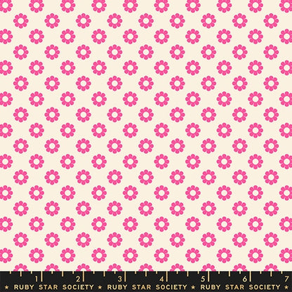 Daisy Days - Daisy Neon Pink - by Ruby Star Society (Preorder)