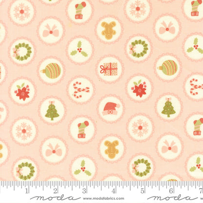 Doily Christmas Presents in Blush - December Darling by My Sew Quilty Life for Moda (Preorder)