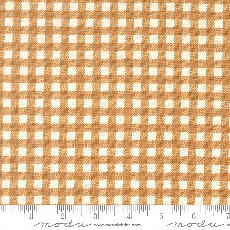 Checks in Cookie - December Darling by My Sew Quilty Life for Moda (Preorder)