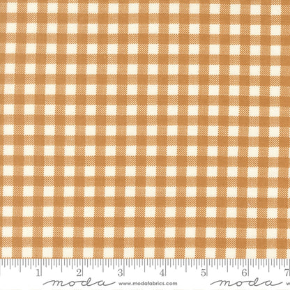 Checks in Cookie - December Darling by My Sew Quilty Life for Moda (Preorder)