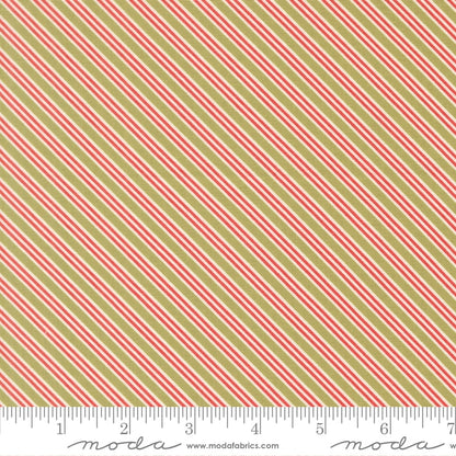 Candy Stripe in Fern - December Darling by My Sew Quilty Life for Moda (Preorder)