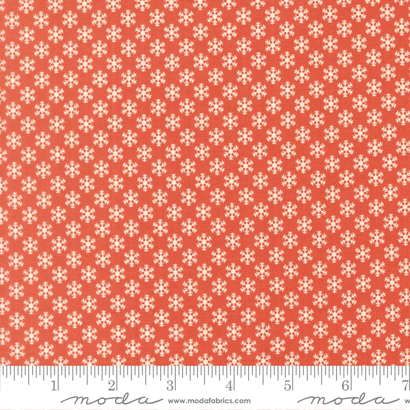 Snowflakes in Rose - December Darling by My Sew Quilty Life for Moda (Preorder)
