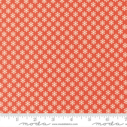 Snowflakes in Rose - December Darling by My Sew Quilty Life for Moda (Preorder)