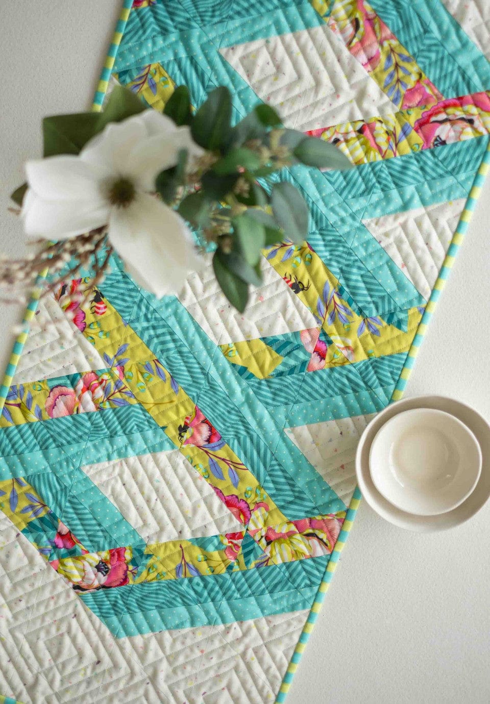 Tied With a Ribbon - Denim Pockets - Quilt Pattern - TR069