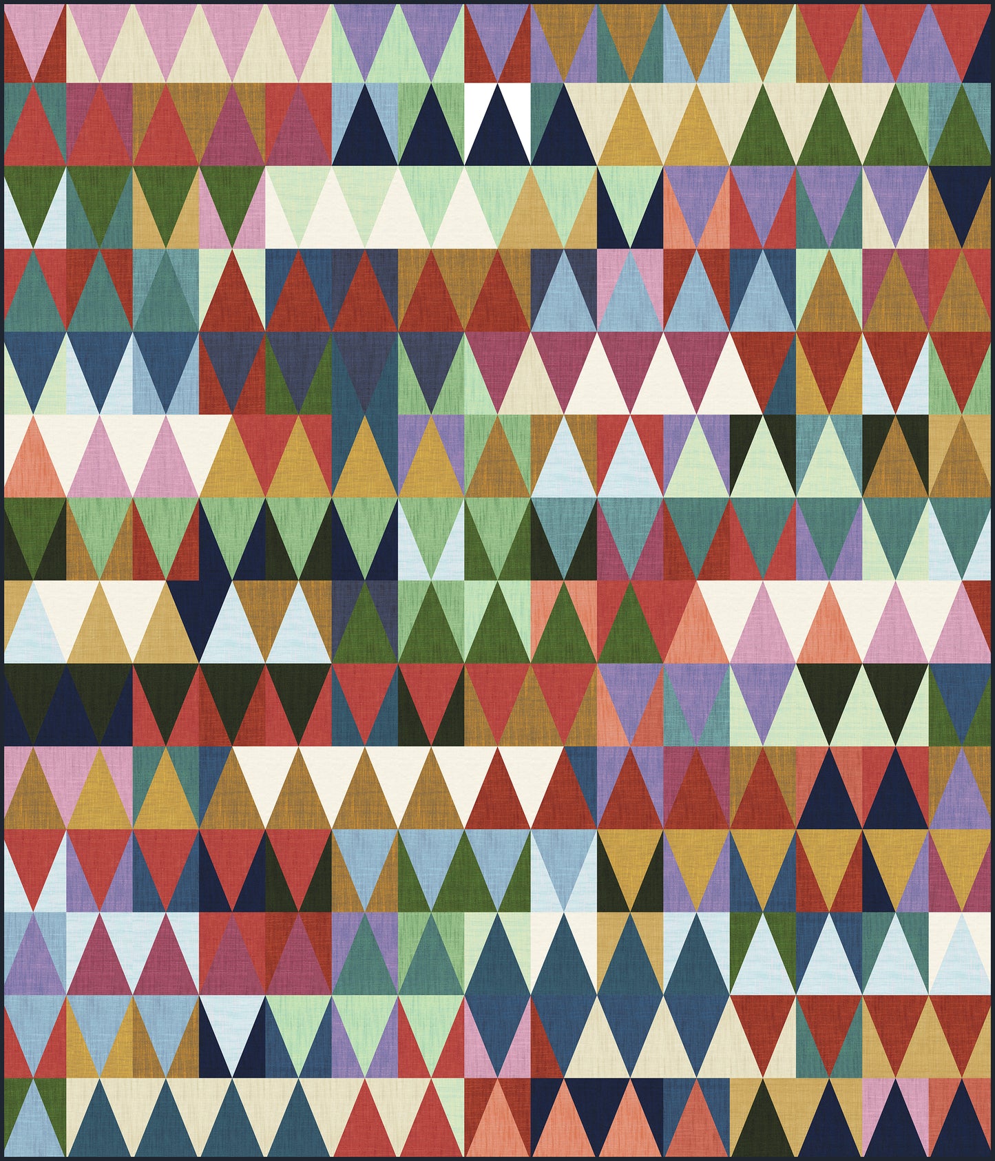 Diamonds Quilt Kit with Handloom by Tara Faughnan (Preorder)