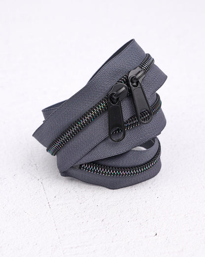 Oil Slick - Handbag Zipper - Renaissance Ribbons
