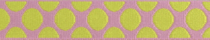 Down to Earth - Dot WEBBING in Cherry Limeade - 1" width - by Tula Pink - One Yard (Preorder)