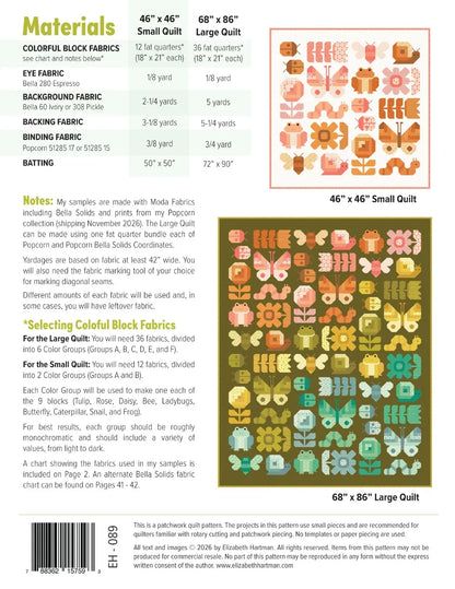 Busy Backyard Pattern by Patterns By Elizabeth Hartman (Preorder)