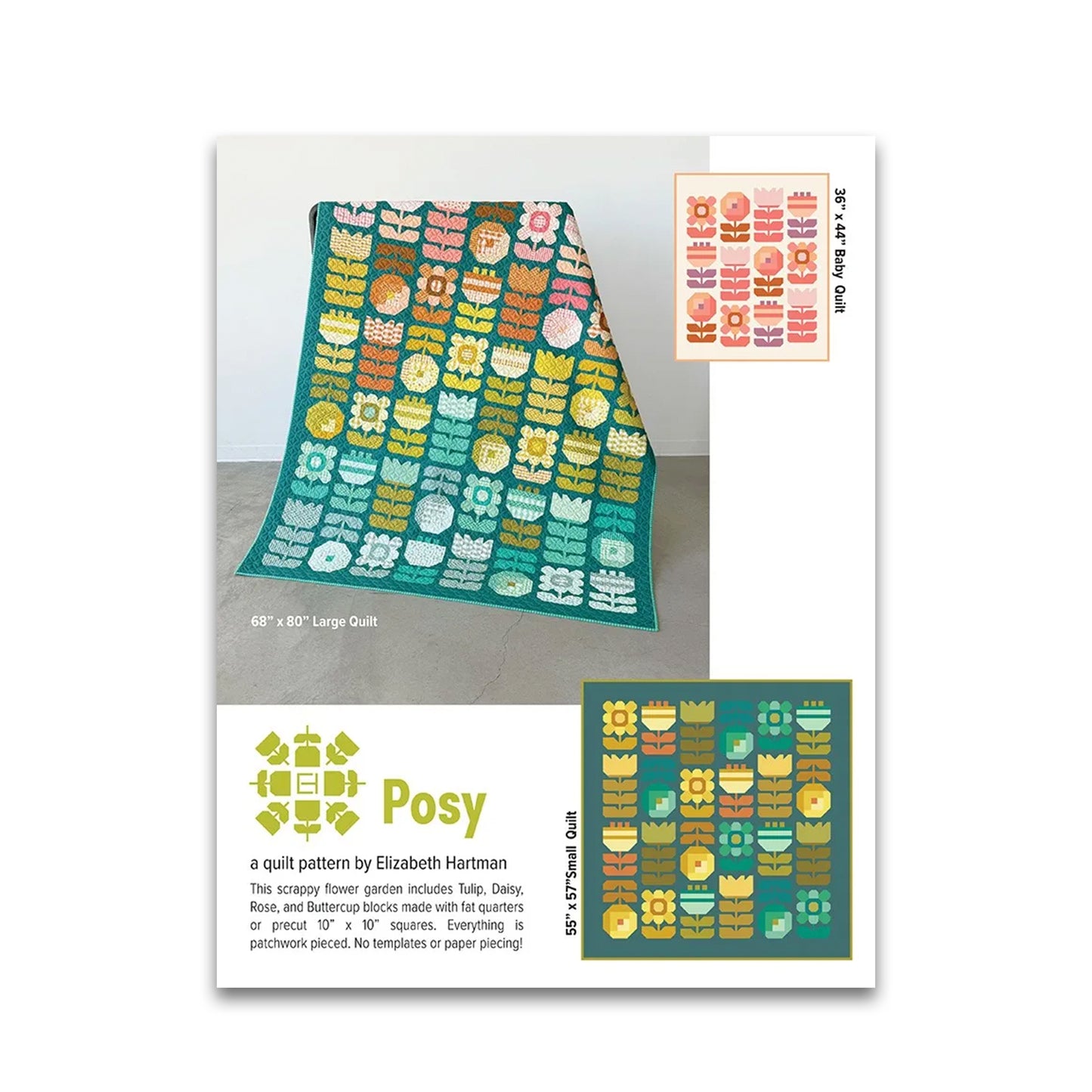 Posy Pattern by Patterns By Elizabeth Hartman (Preorder)