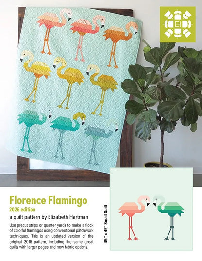 Florence Flamingo Pattern from Patterns By Elizabeth Hartman (Preorder)