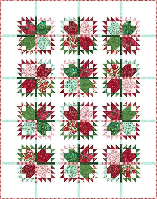 Excitement pattern cover by Robin Pickens Inc