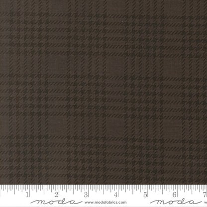 Gothic Suiting Plaid in Charcoal - Gothic Haunt by Stacy Iest Hsu (Preorder)