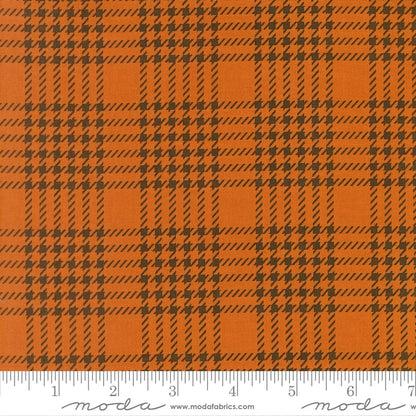 Gothic Suiting Plaid in Pumpkin - Gothic Haunt by Stacy Iest Hsu (Preorder)