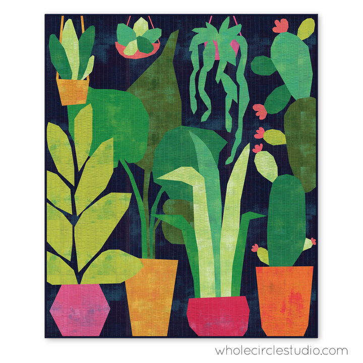 Greenhouse Garden by Whole Circle Studio - Quilt Kit