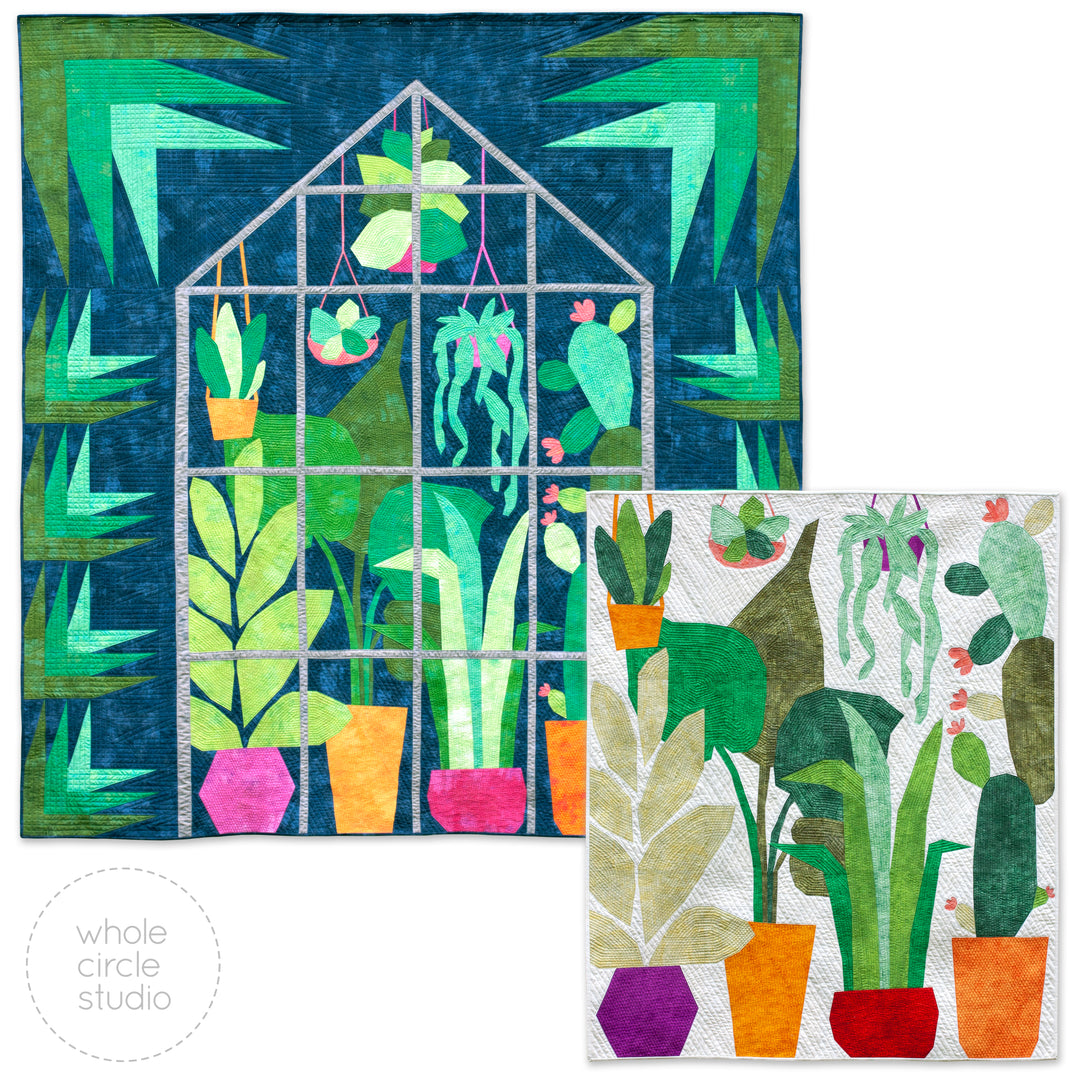 Greenhouse Garden by Whole Circle Studio - Quilt Kit