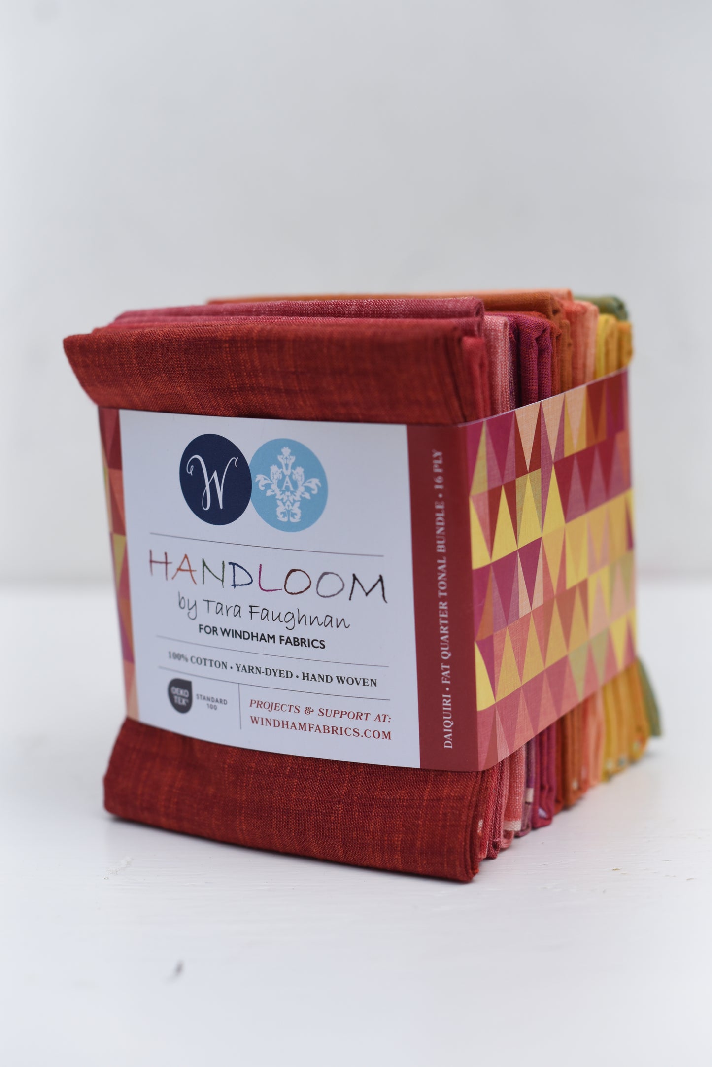Handloom Fat Quarter Color Stories Bundle in Daiquiri by Tara Faughnan, 16 pieces (Preorder)