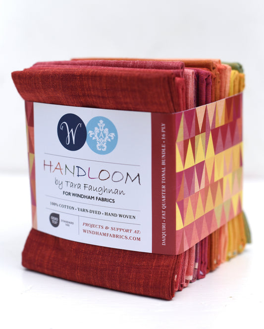 Handloom Fat Quarter Color Stories Bundle in Daiquiri by Tara Faughnan, 16 pieces (Preorder)