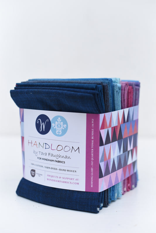 Handloom Fat Quarter Color Stories Bundle in Morning Glory by Tara Faughnan, 16 pieces (Preorder)