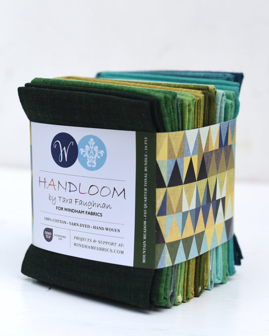 Handloom Fat Quarter Color Stories Bundle in Mountain Meadow by Tara Faughnan, 16 pieces (Preorder)