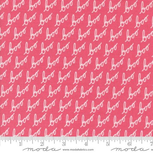 Hey Boo - Boo in Love Potion Pink - 5212 14 - Half Yard