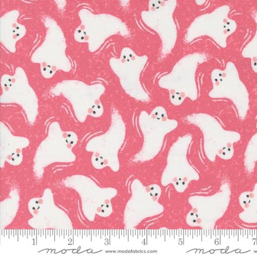 Hey Boo - Friendly Ghost in Love Potion Pink - 5211 14 - Half Yard