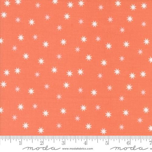 Hey Boo - Practical Magic Stars in Soft Pumpkin - 5215 12 - Half Yard