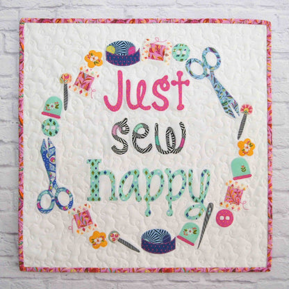 Tied With a Ribbon - Just Sew Happy - Mini Quilt Pattern - TR030