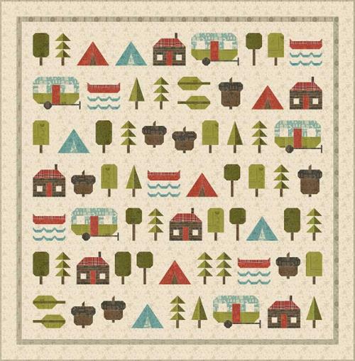 PREORDER - The Great Outdoors Kit - KIT20880 - Quilt Kit