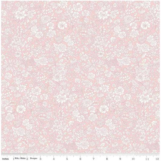 Emily Belle - Powder Rose - Liberty Fabrics - 01666422A - Half Yard