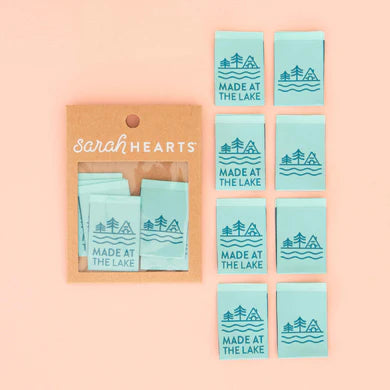 Sarah Hearts - Made at the Lake Woven Labels - LP208