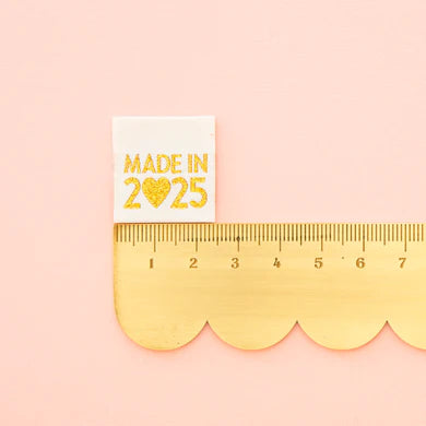 Sarah Hearts - Made in 2025 Gold Woven Labels - LP233