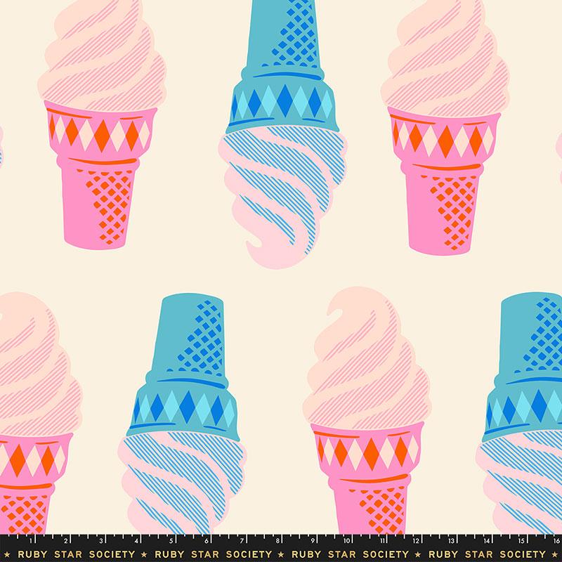 Sparkle Mart - Cake Cone in Natural 108" - Melody Miller - RS0124 11 - Half Yard (Preorder)