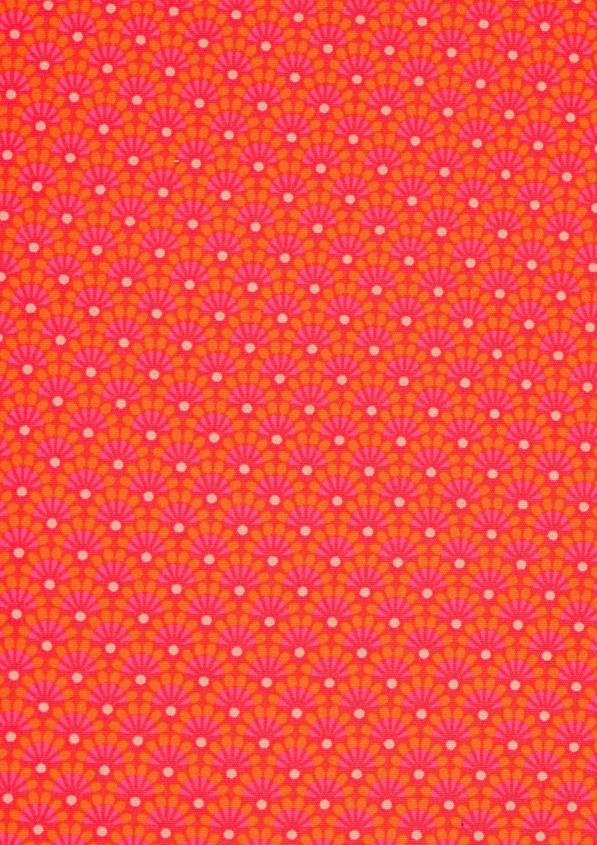 Zazen Tangerine - Petit Pan - Half Yard