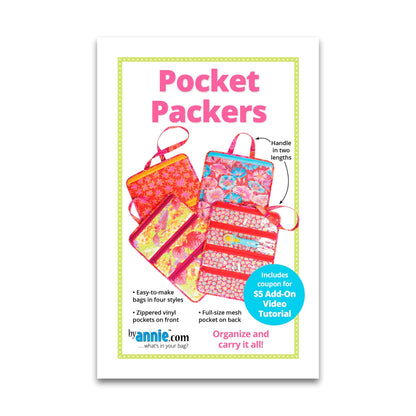 Pocket Packers - Patterns by Annie - Paper Pattern - PBA284