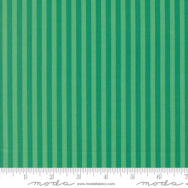 Popcorn Stripe in Jade - by Elizabeth Hartman for Moda (Preorder)