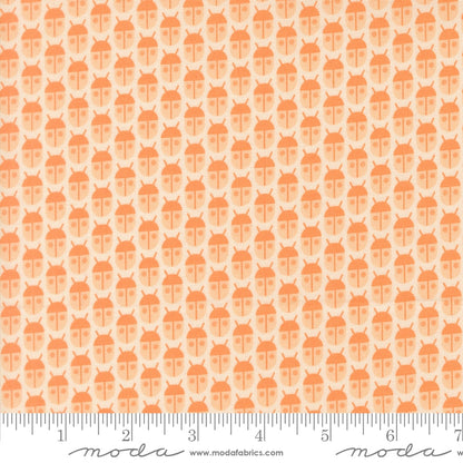 Popcorn Little Bugs in Peach - by Elizabeth Hartman for Moda (Preorder)