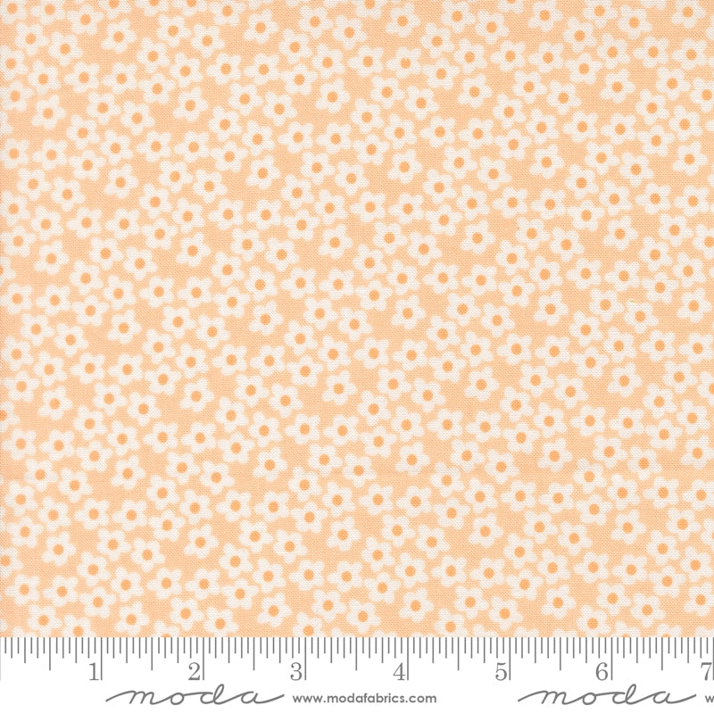 Popcorn Flowers in Peach - by Elizabeth Hartman for Moda (Preorder)