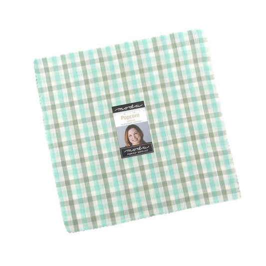 Moda's Popcorn Wovens Layer Cake by Elizabeth Hartman. 42 squares of cotton quilting fabric. SKU 51285LC.